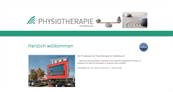 Desktop Screenshot of physiotherapie-germedicum.de